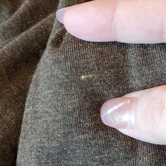 Vintage 90s Modest Longsleeve Maxi Dress Grunge Brown Mockneck Size Small Medium - Picture 6 of 10